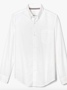 French Toast Boy’s Cotton-blend White Dress Shirt Size 16
